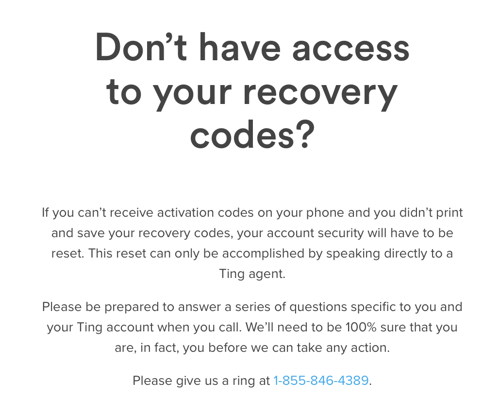 Unable to access account